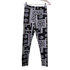 Leggings Girls Large Paisley Casual Comfy